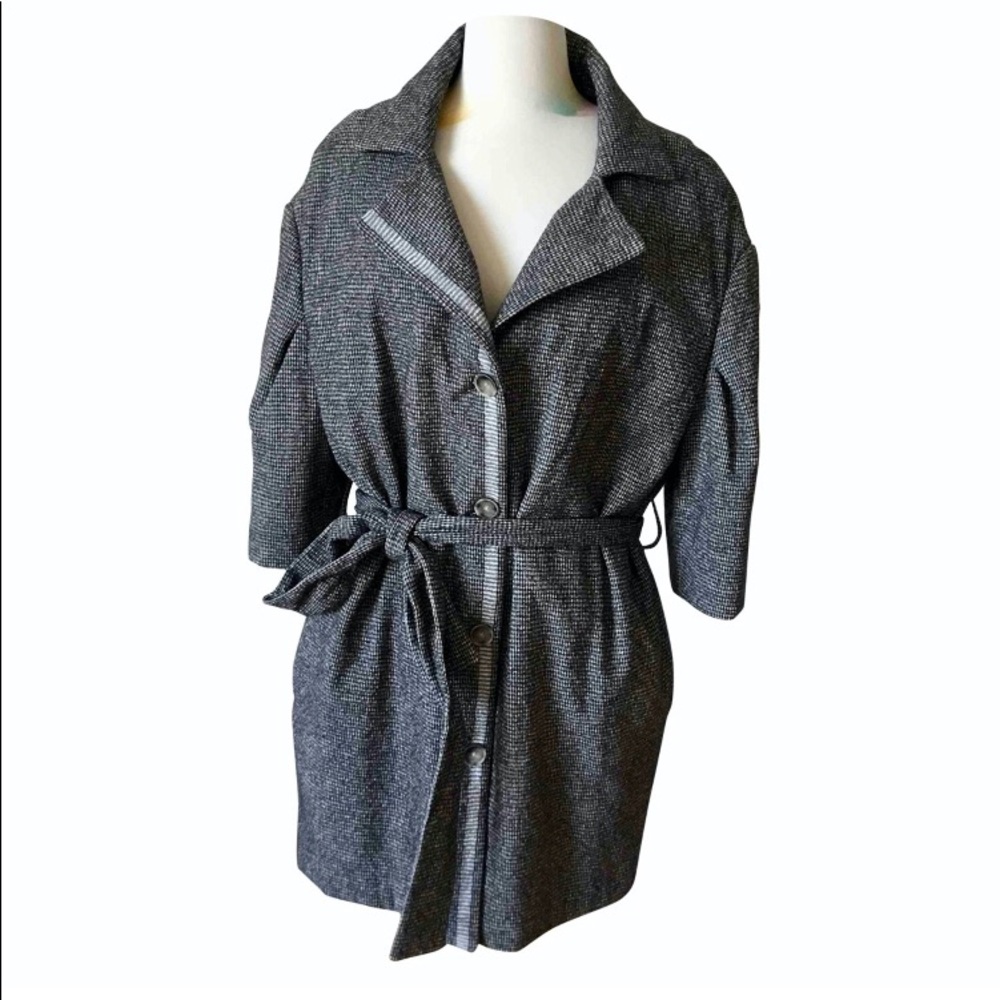 Ports 1961 belted 3/4 sleeves Coat Size 12